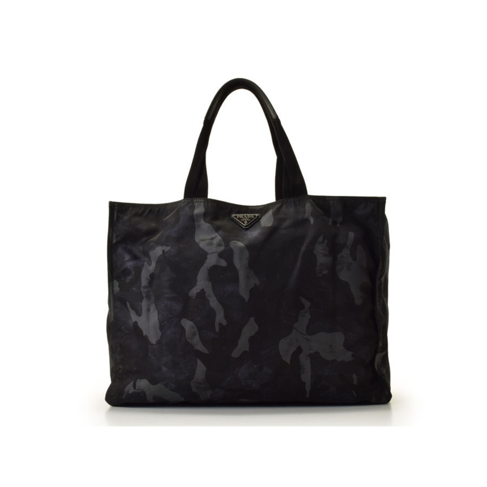 Prada Camouflage Nylon Tote Bag